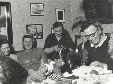 dkp-kvinder-basar-frhavn-jan-1950