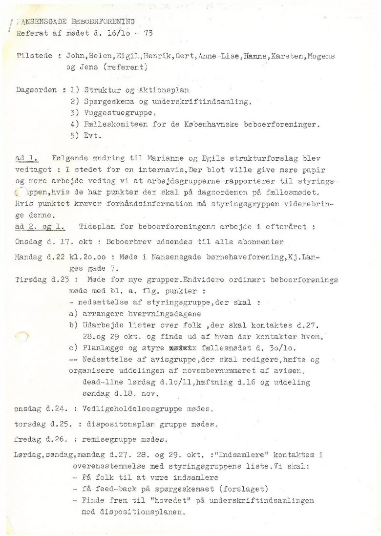 Fællesmøde 16.10.74