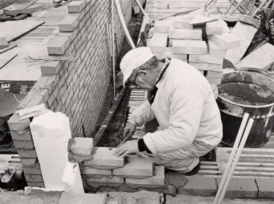 Murer, 1985 – Foto: Ole Wildt