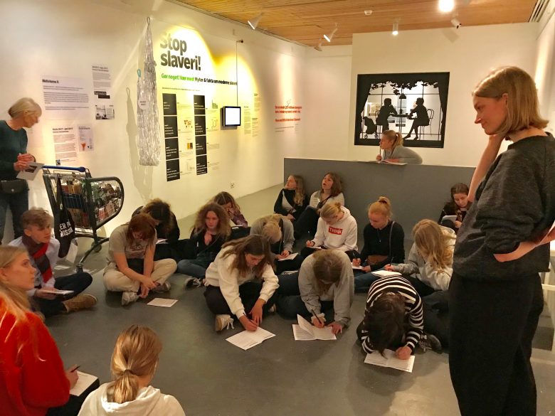 Gymnasieelever reflekterer over begrebet slaveri januar 2018