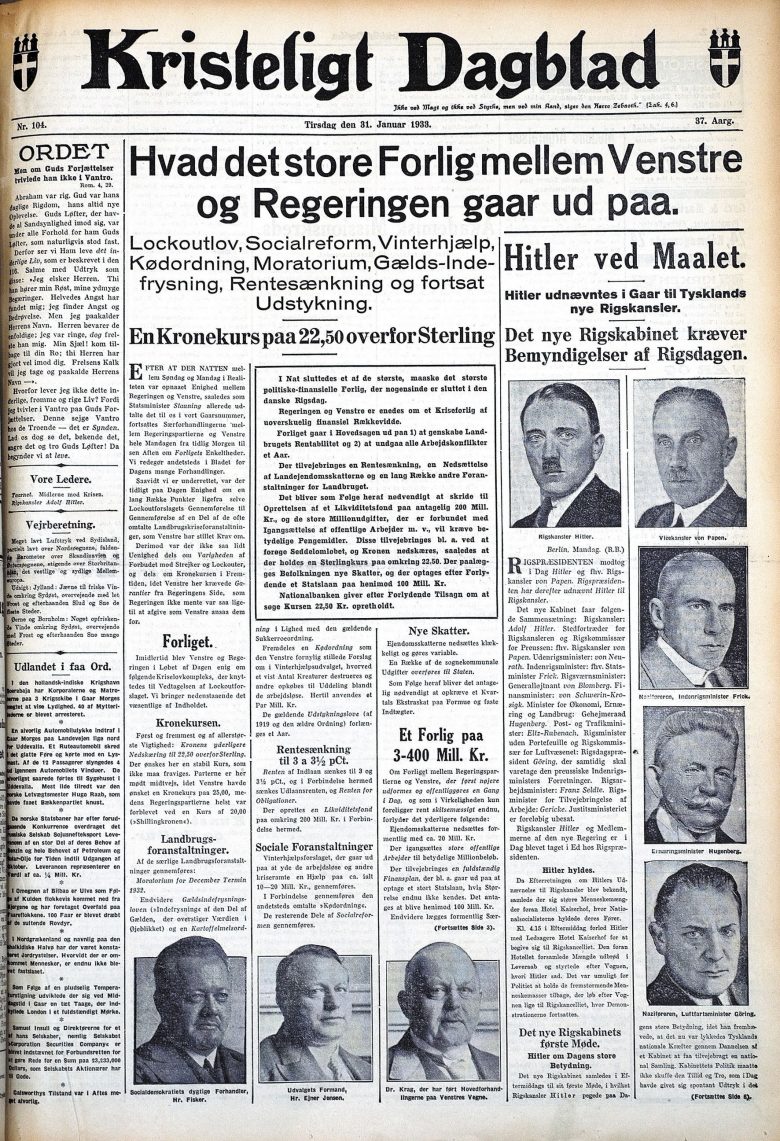 8 Kristeligt Dagblad 1933