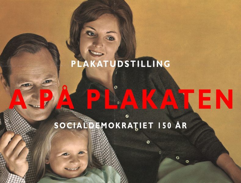 Plakatudstilling - A på plakaten>