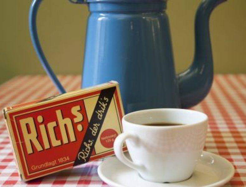 Med eller uden Rich's?>