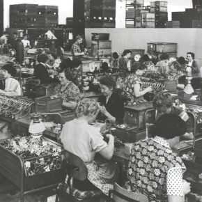 Montricer på Danfoss i 1950'erne