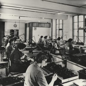 Beslagafdeling på Den Nordiske Kabel- og Trådfabrik, 1940'erne